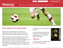 Tablet Screenshot of firstartist.com